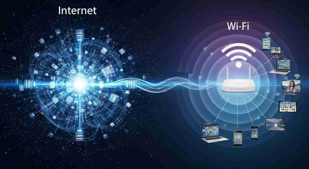 internet vs wifi