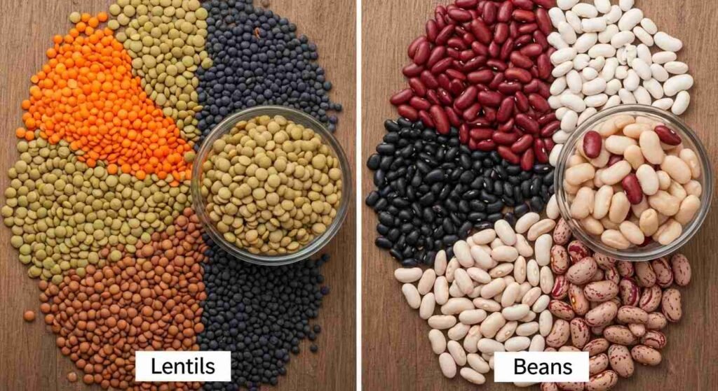 lentils vs beans