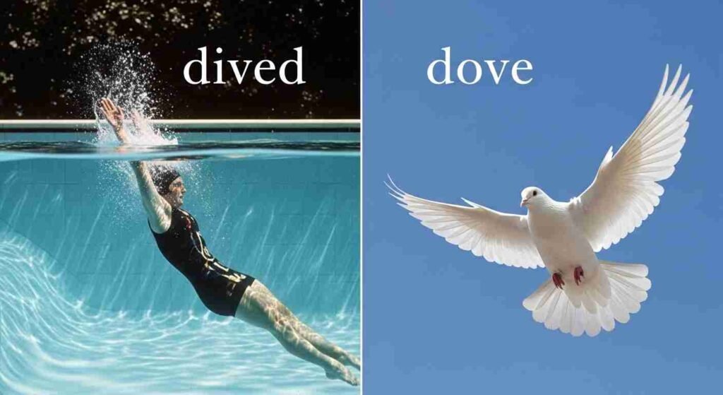 dived vs dove