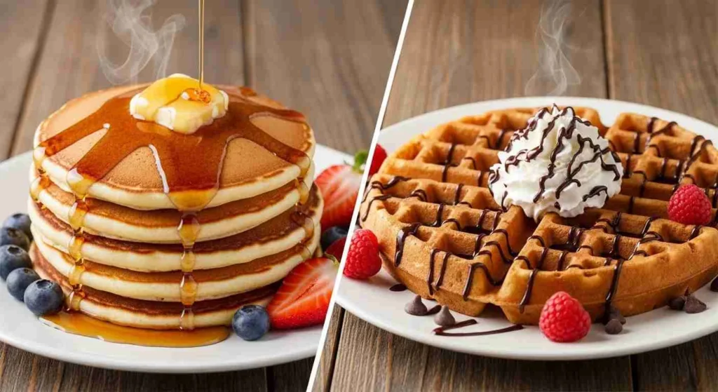 pancakes vs waffles