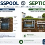 cesspool vs septic
