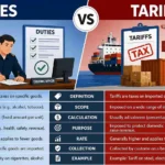 duties vs tariffs