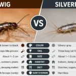 earwig vs silverfish