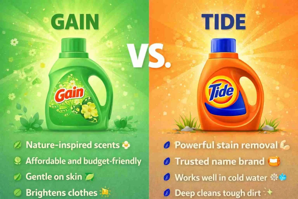 gain vs tide