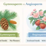 gymnosperm vs angiosperm