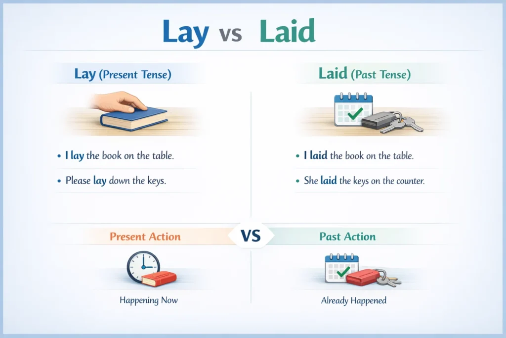 lay vs laid