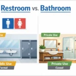 restroom vs bathroom