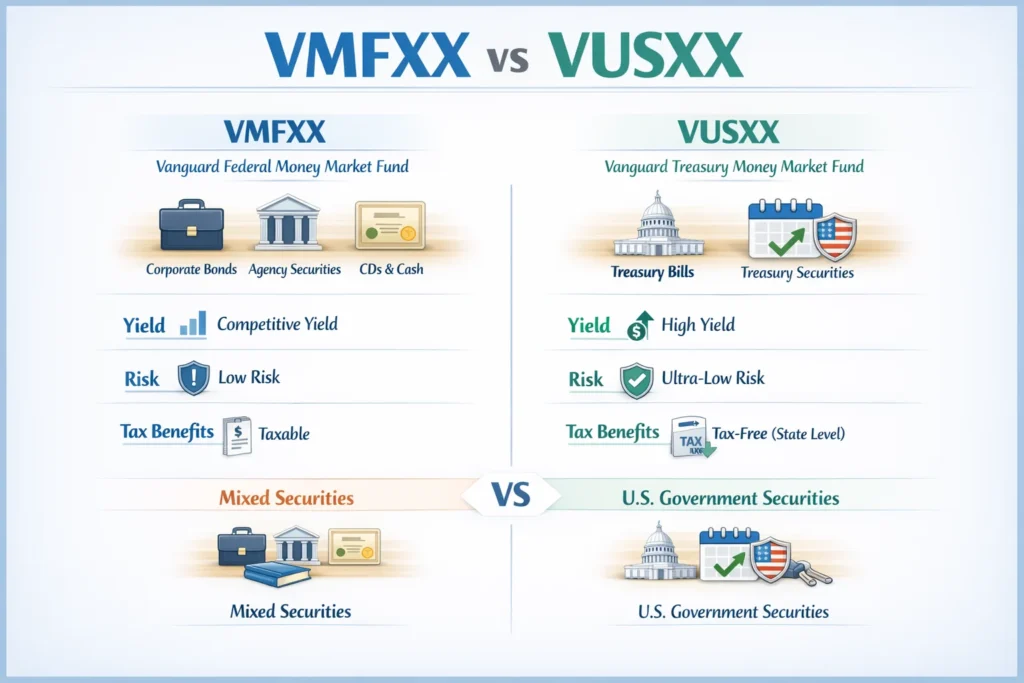 vmfxx vs vusxx