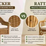 wicker vs rattan
