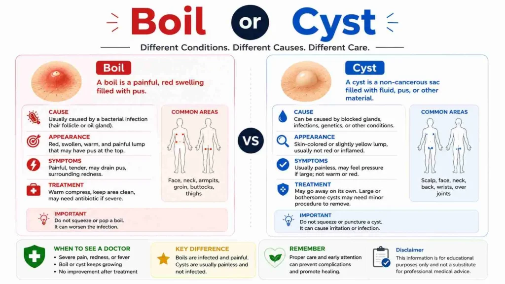 boil or cyst
