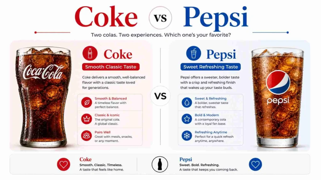 coke or pepsi