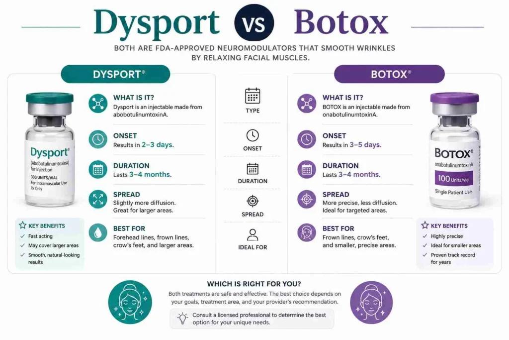 dysport or botox