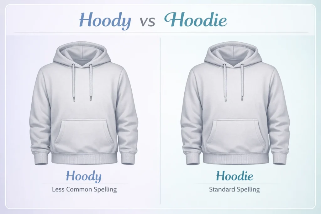 hoody or hoodie