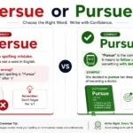 persue or pursue