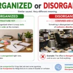 unorganized or disorganized