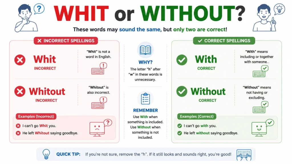 whit or whitout
