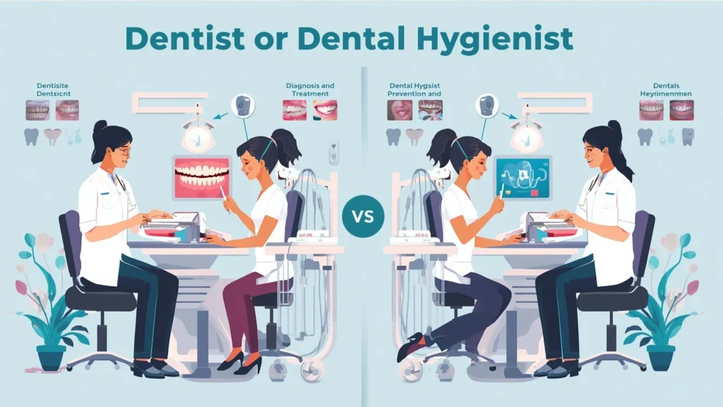 Dentist or Dental Hygienist