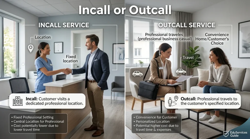 Incall or Outcall