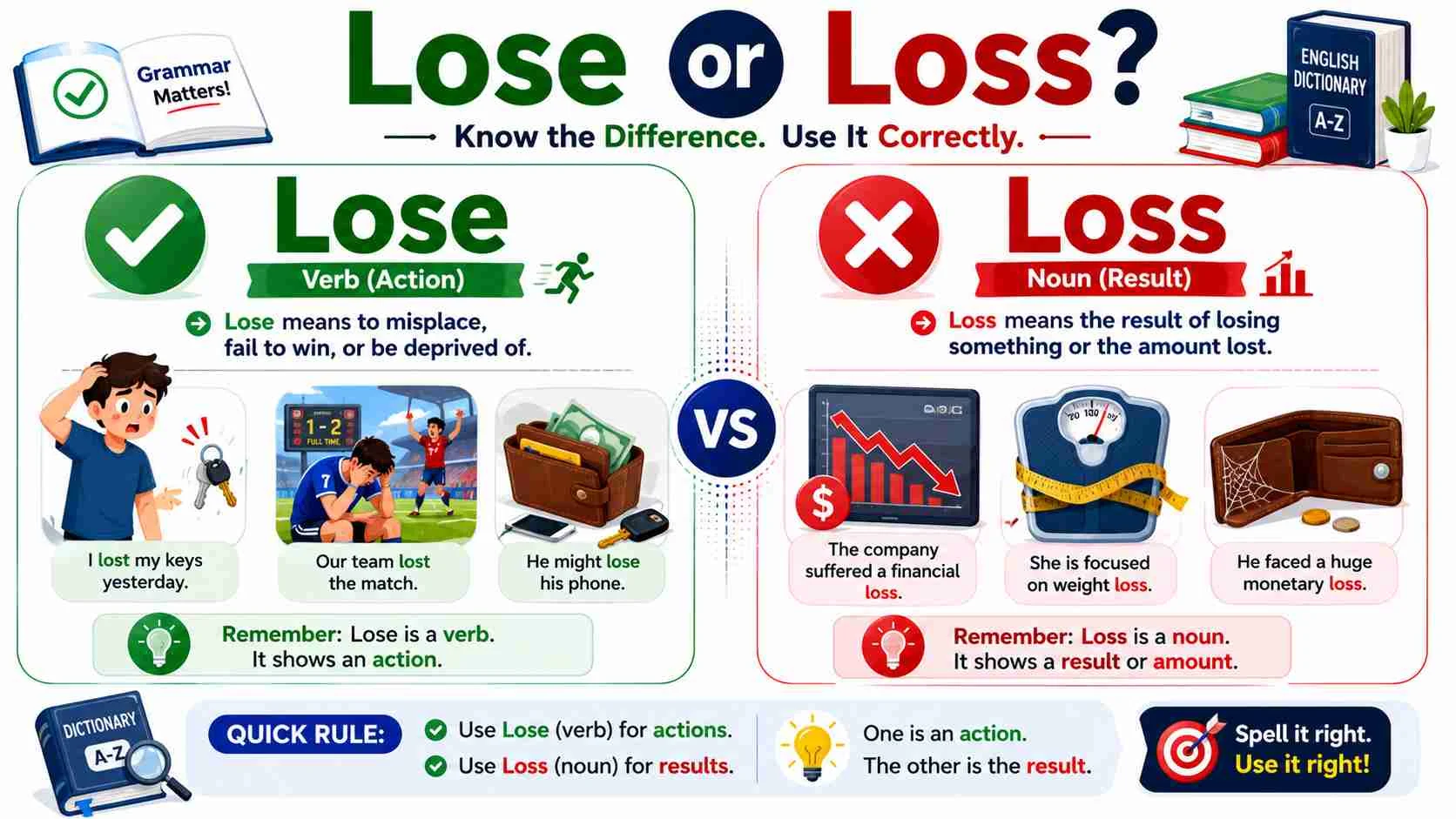 Lose or Loss