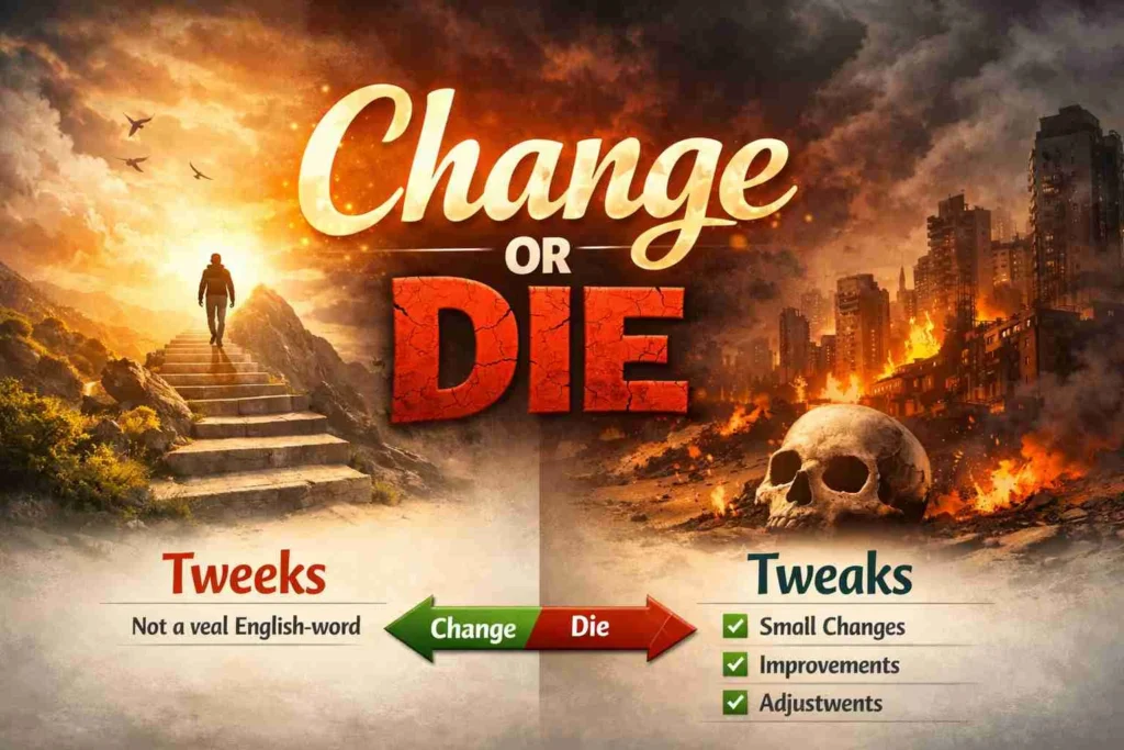 change or die