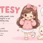 cutesy or cutsie