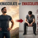 demasculate or emasculate