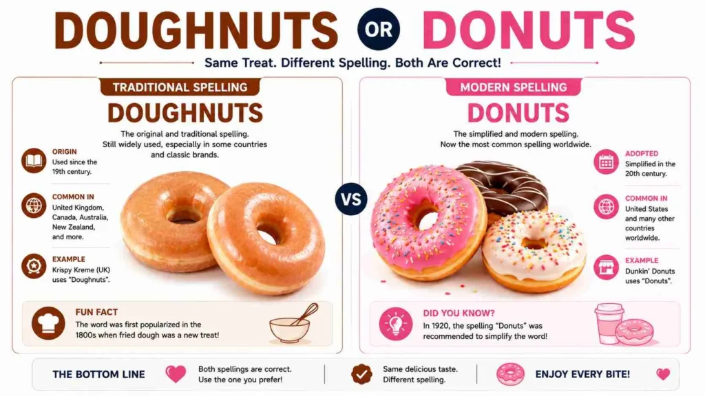 doughnuts or donuts