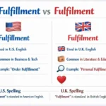 fulfillment or fulfilment
