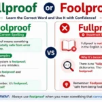 fullproof or foolproof
