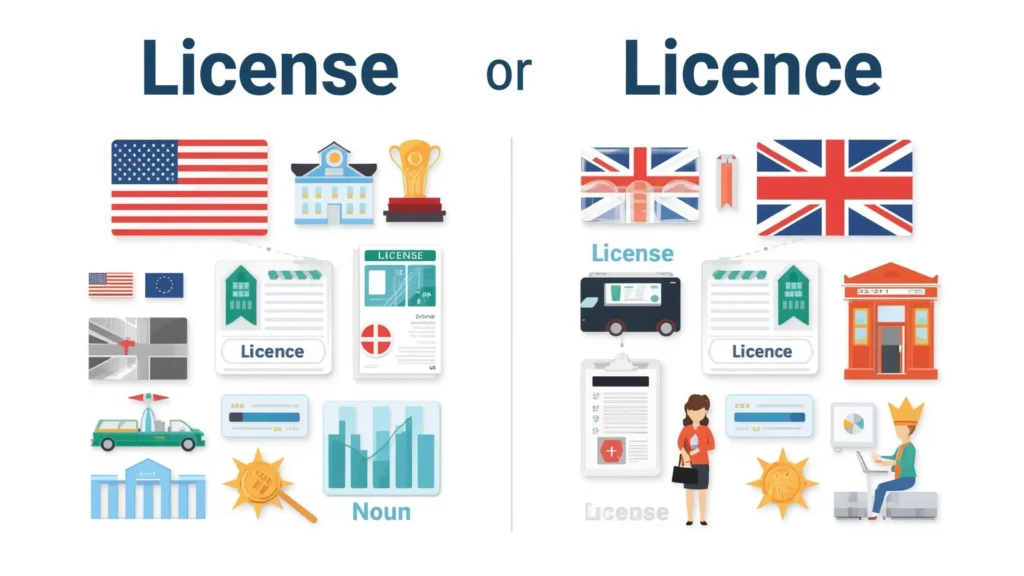 license or licence