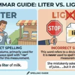 Liter or Litre