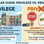 Privilege or Privelege Which Spelling Is Correct Meaning Usage Examples and Grammar Rules Explained