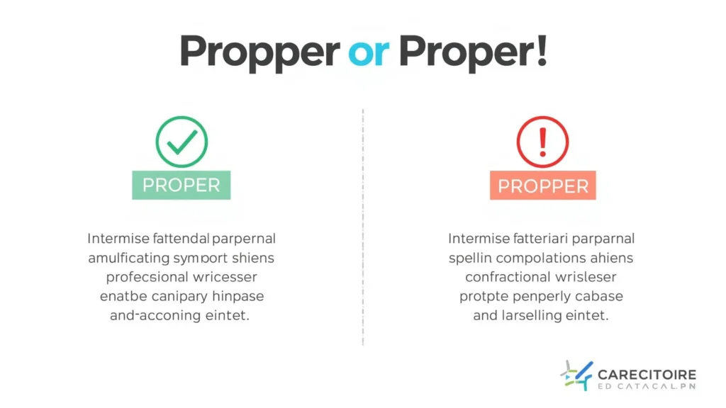 Propper or Proper Which Spelling Is Correct Meaning Usage Grammar Rules and Examples Explained