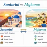 santorini or mykonos