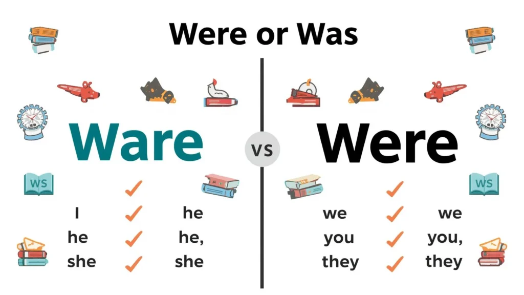 were or was