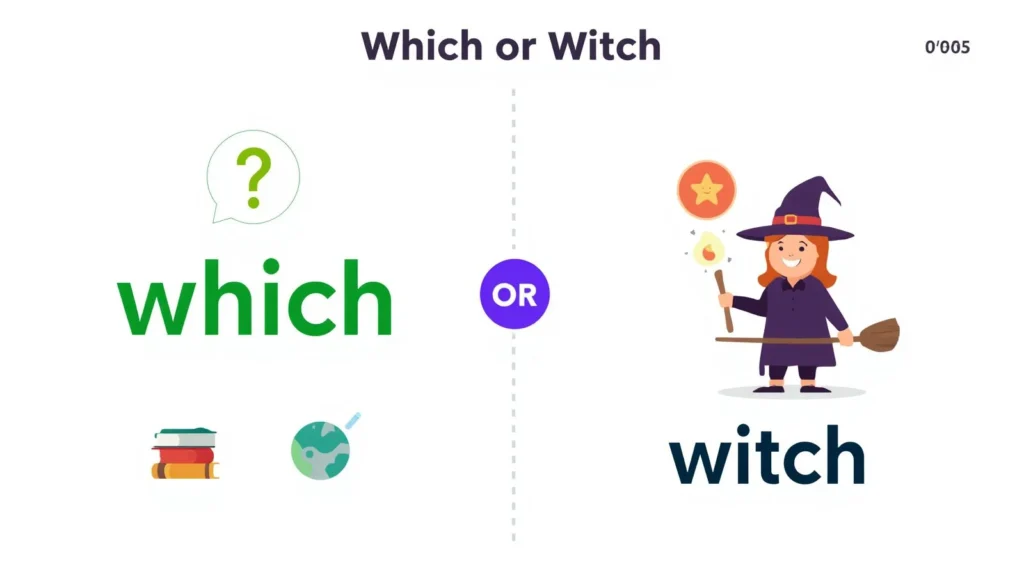 which or witch