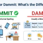 damit or dammit