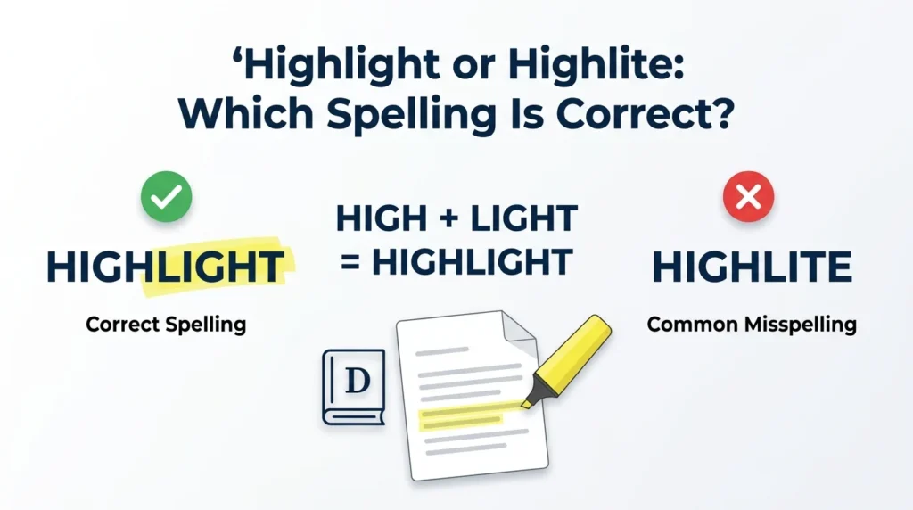 highlight or highlite