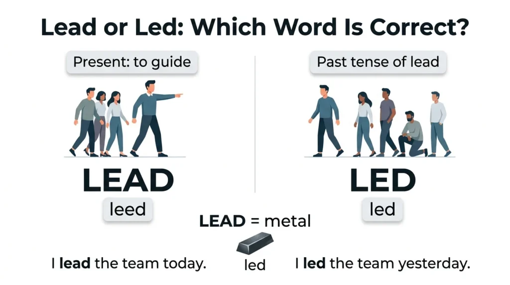 lead or led
