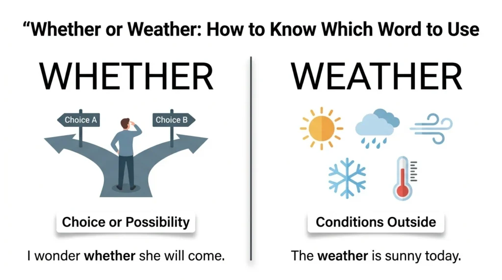 whether or weather