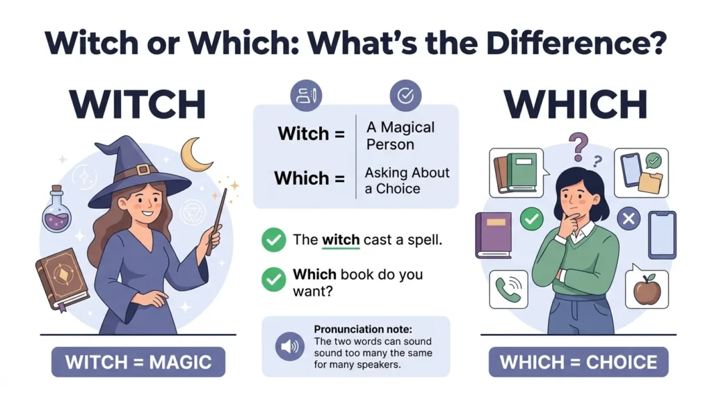 witch or which