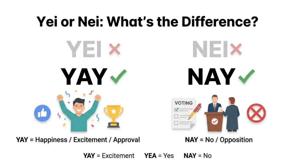 yei or nei