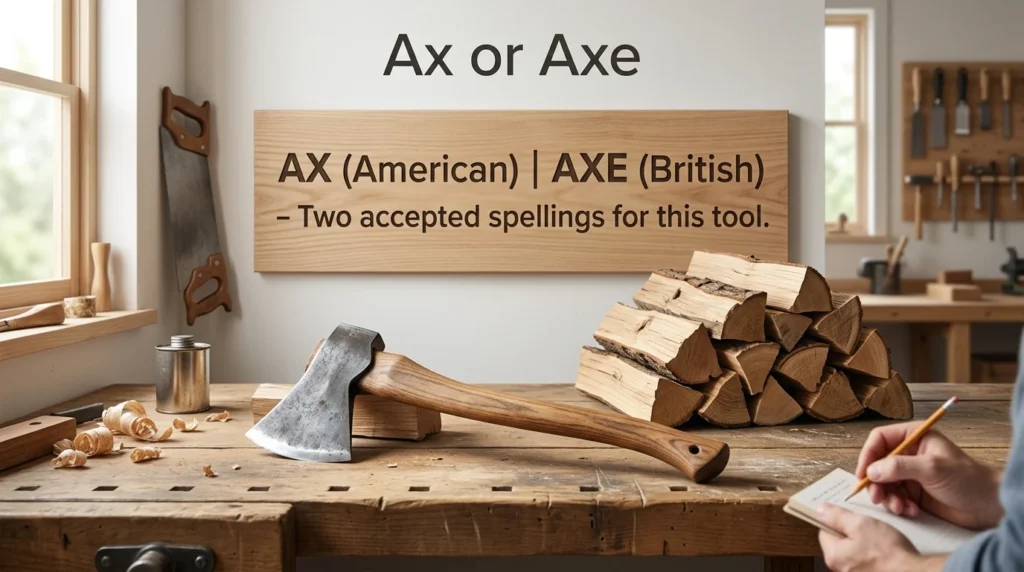 Ax or Axe