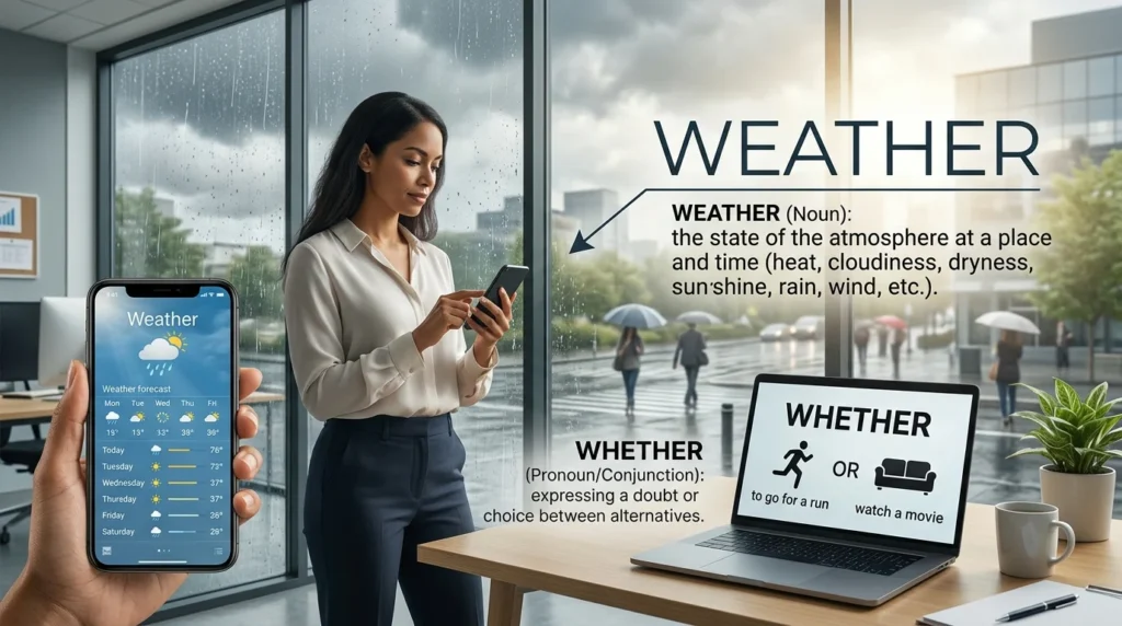 Whether or Weather