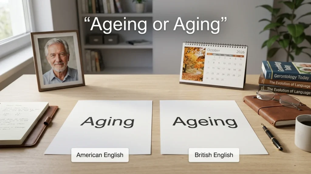 ageing or aging