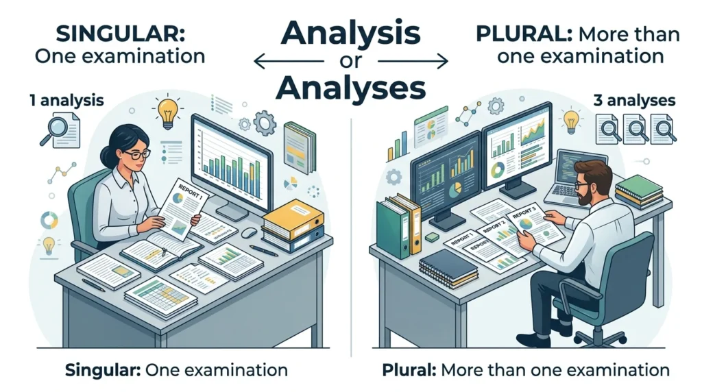 analysis or analyses