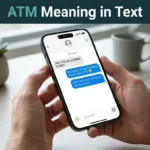 atm meaning in text