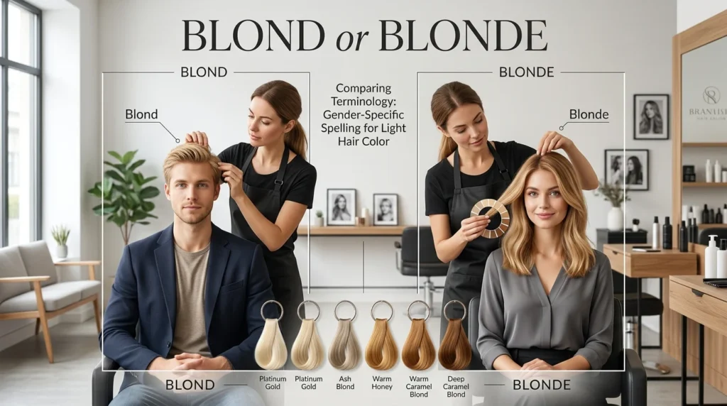 blond or blonde
