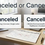 canceled or cancelled