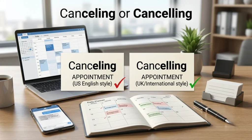canceling or cancelling